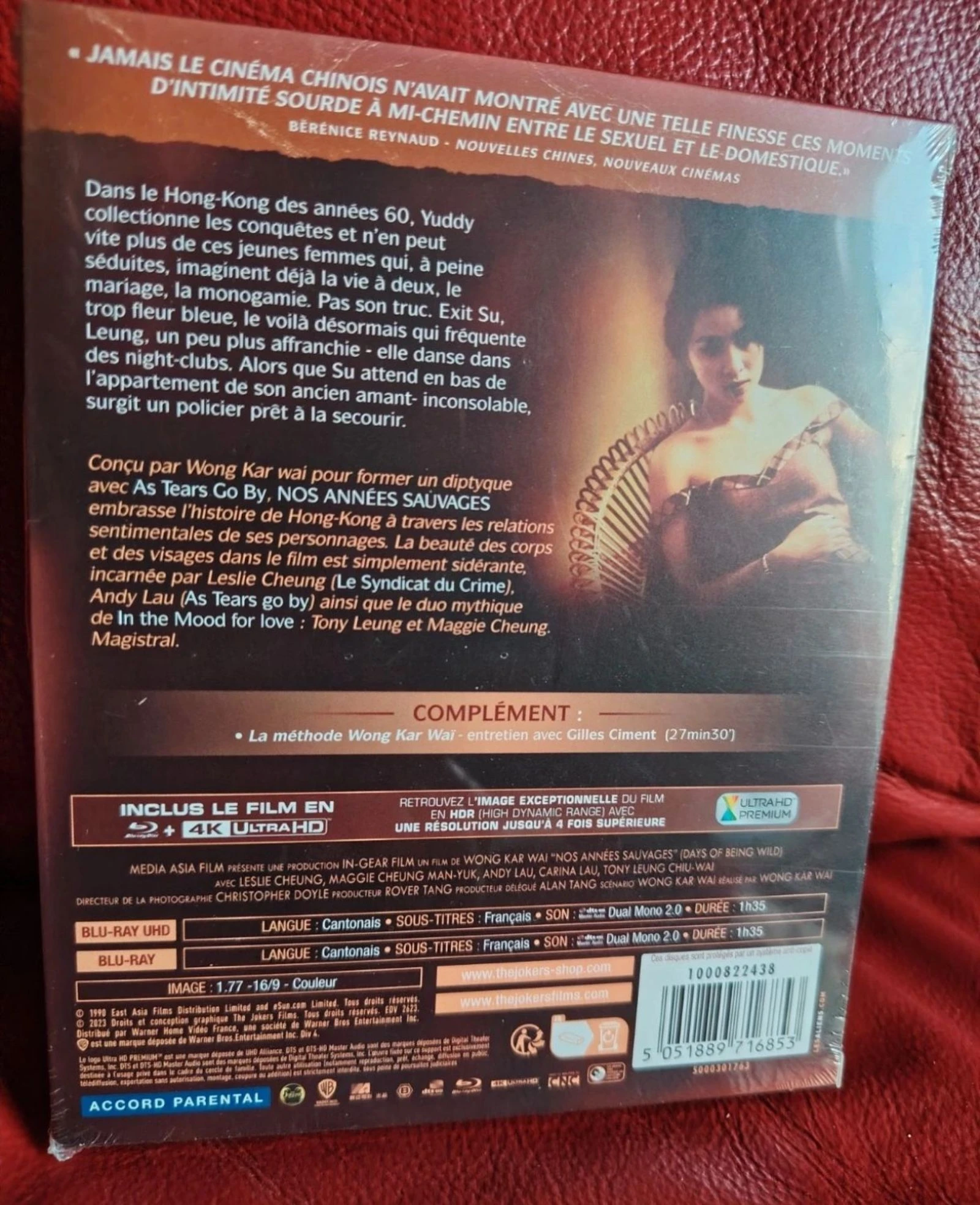 Nuestros años salvajes 4k blu ray – photo 2